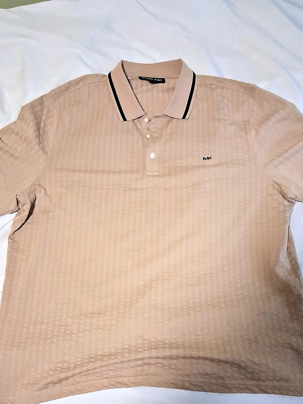 Michael Kors Men's Polo Shirt in Brown